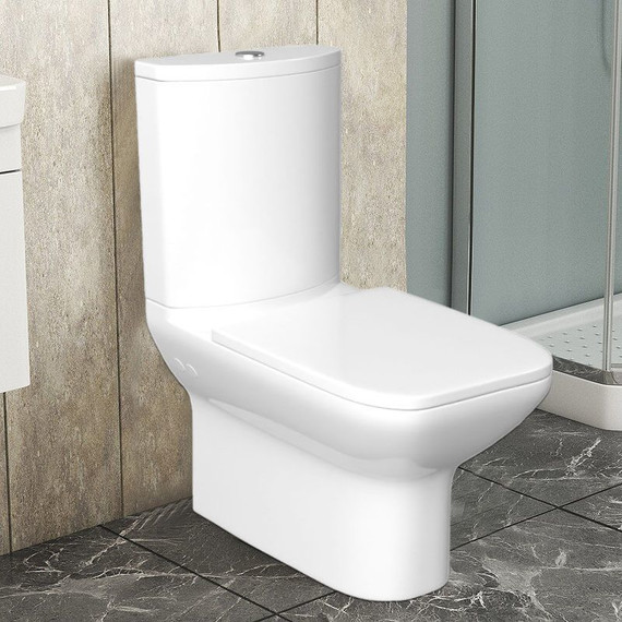 Унитаз-компакт Kale BABEL с тонкой крышкой микролифт - фото 15