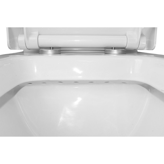 Унитаз-компакт Kale BABEL с тонкой крышкой микролифт - фото 7