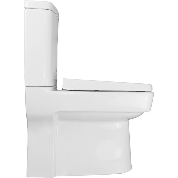 Унитаз-компакт безободковый  Kale BASICS с крышкой микролифт - фото 11