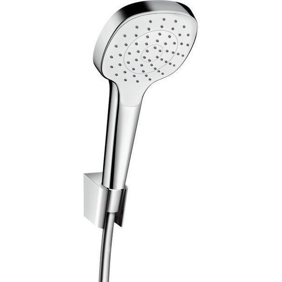 Душевой гарнитур Hansgrohe Croma Select E 26424400, белый/хром - фото 