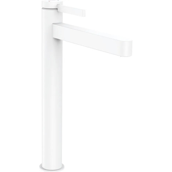 Смеситель для раковины высокий Hansgrohe Finoris 76070700, белый матовый - фото 