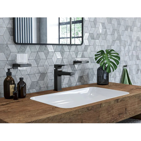 Мыльница Hansgrohe AddStoris 41746340, цвет шлифованный чёрный хром - фото 5