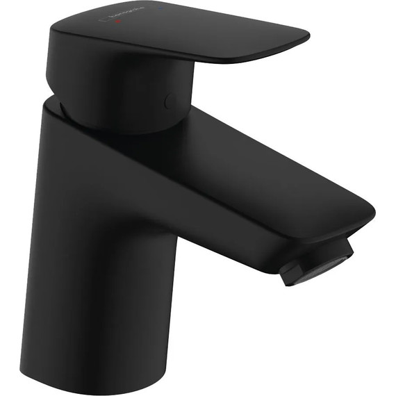 Смеситель для раковины Hansgrohe Logis 71071670, чёрный матовый - фото 