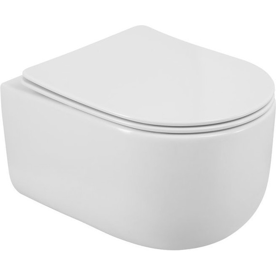 Инсталляция с подвесным унитазом комплект: Grohe Rapid SL 38772001+38732GN0 с подвесным безободковым унитазом BelBagno Soft-Tor BB084CH-TOR/SC сиденье микролифт, крепление, кнопка смыва золото матовое, Цвет производителя: золото матовое - фото 15