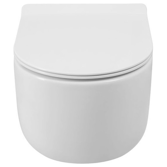 Инсталляция с подвесным унитазом комплект: Grohe Rapid SL 38772001+38732WM0 с подвесным безободковым унитазом BelBagno Soft-Tor BB084CH-TOR/SC сиденье микролифт, крепление, кнопка смыва белый матовый, Цвет производителя: белый матовый - фото 12