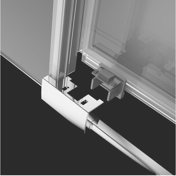 Душевая дверь Radaway Idea DWD 140 см хром/прозрачное - фото 4