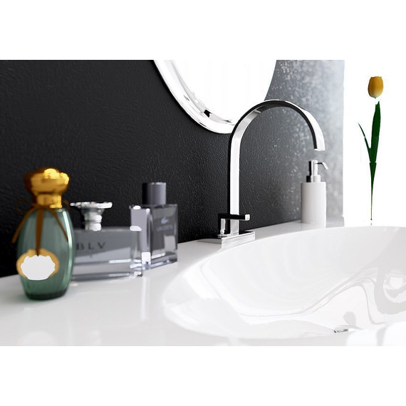 Тумба подвесная с раковиной Aqwella Clarberg Elegance 100 см EL0110 - фото 6