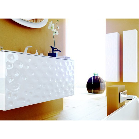 Тумба подвесная с раковиной Aqwella Clarberg Dune 100 см DUN0110 - фото 4