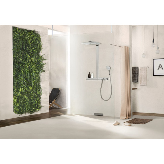 Душевая стойка с термостатом Hansgrohe Rainmaker Select 460 Showerpipe 27106400 - фото 3
