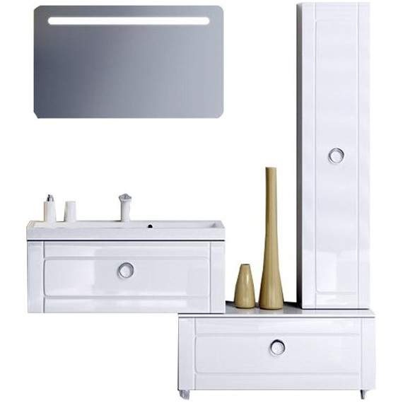 Пенал подвесной Aqwella Infinity 35 см Inf.05.35 - фото 3