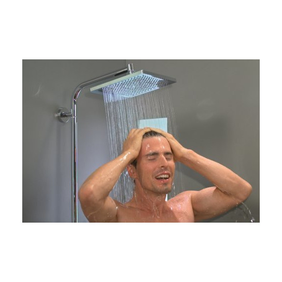 Душевая стойка Hansgrohe Crometta E 240 1jet Showerpipe 27289000 - фото 2