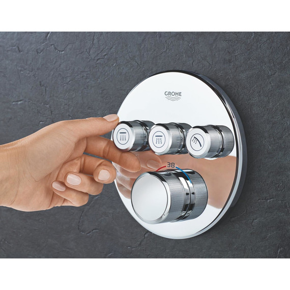 Смеситель для душа с термостатом Grohe Grohtherm SmartControl 29121000 - фото 3