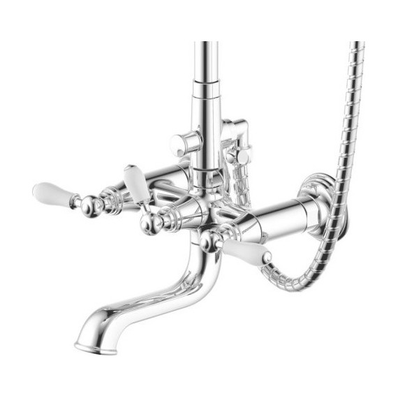 Душевая стойка BRAVAT ART F65193CP-A2-RUS, Цвет производителя: хром - фото 2