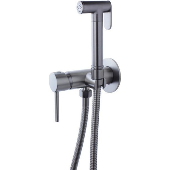 Набор для гигиенического душа Bronze de Luxe Liberty 701GG, графит - фото 