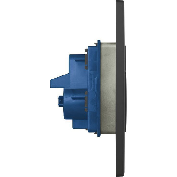 Инсталляция с подвесным унитазом комплект: Grohe Solido 38811KF0 с подвесным безободковым унитазом BelBagno Due BB3103CHR/SC сиденье микролифт, крепление, кнопка смыва чёрная матовая, Цвет производителя: чёрный матовый - фото 11