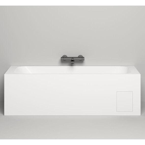 Ванна каменная Salini Orlanda Kit 180х80 см 102112G (S-Sense) глянцевое - фото 