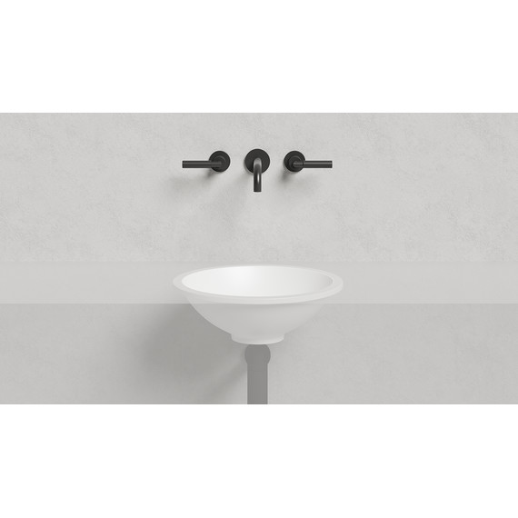 Раковина врезная под столешницу Salini Marea 05 42 см 1802205M (S-Stone) матовая - фото 