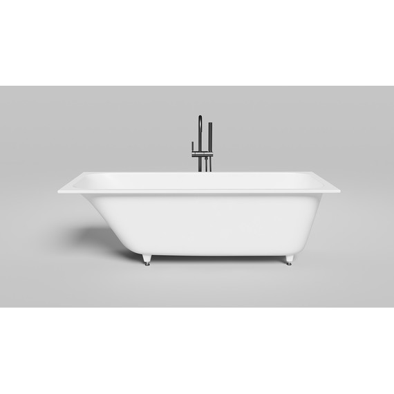 Ванна каменная Salini Orlanda 168x69 см 102021M (S-Stone) матовая - фото 