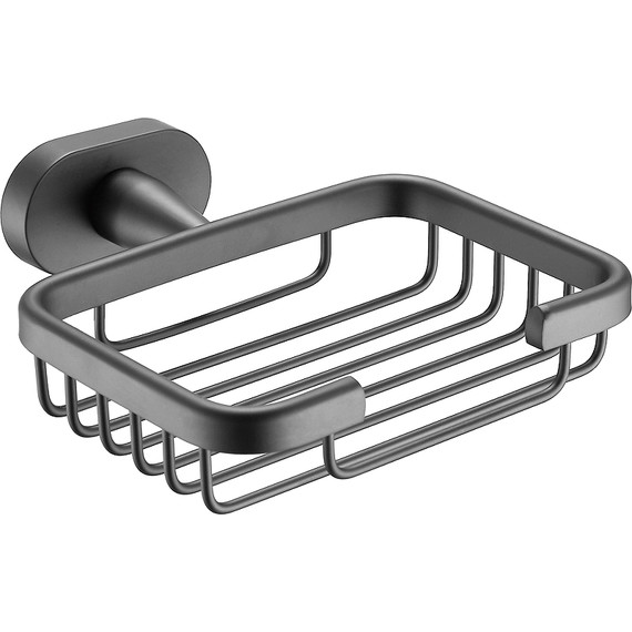 Мыльница Belz B90502-1, цвет вороненая сталь - фото 