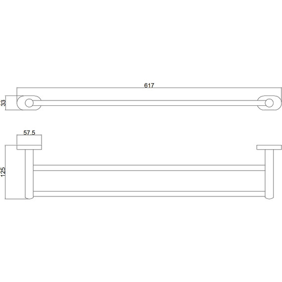 Полотенцедержатель Belz B90509, цвет вороненая сталь - фото 2