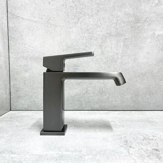 Смеситель для раковины Haiba HB10575-3, графит - фото 2