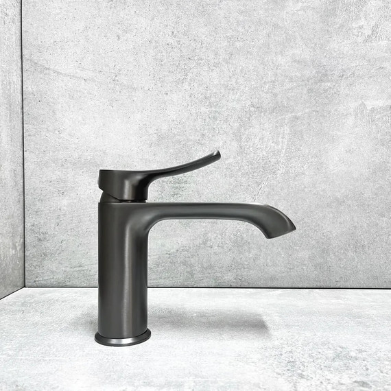 Смеситель для раковины Haiba HB10553-3, графит - фото 3