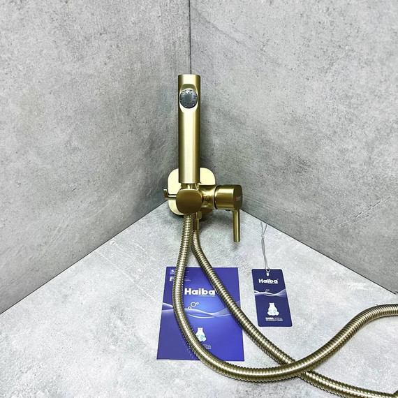 Гигиенический душ Haiba HB5518-5, золото - фото 4