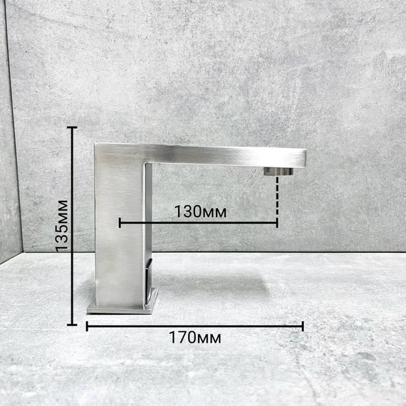 Смеситель для раковины сенсорный Haiba HB524, нержавеющая сталь - фото 8