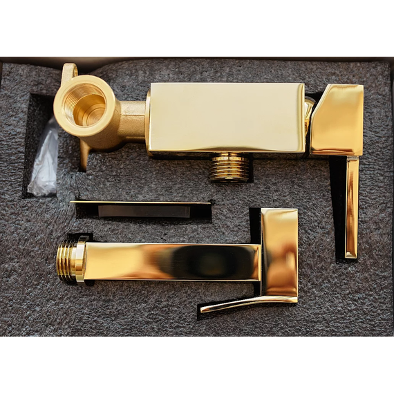 Гигиенический душ CeramaLux KBS/002, светлое золото, Цвет производителя: светлое золото - фото 2