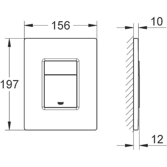 Инсталляция с подвесным унитазом комплект: Grohe Rapid SL 38772001+38732GL0 с подвесным безободковым унитазом Aquatek Вега AQ1904-00 сиденье микролифт, крепление, кнопка смыва золото глянцевое, Цвет производителя: золото глянцевое - фото 9