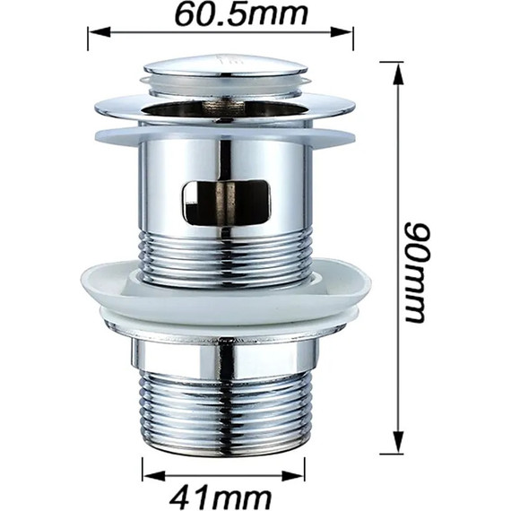 Донный клапан Ledeme L66-2 - фото 7