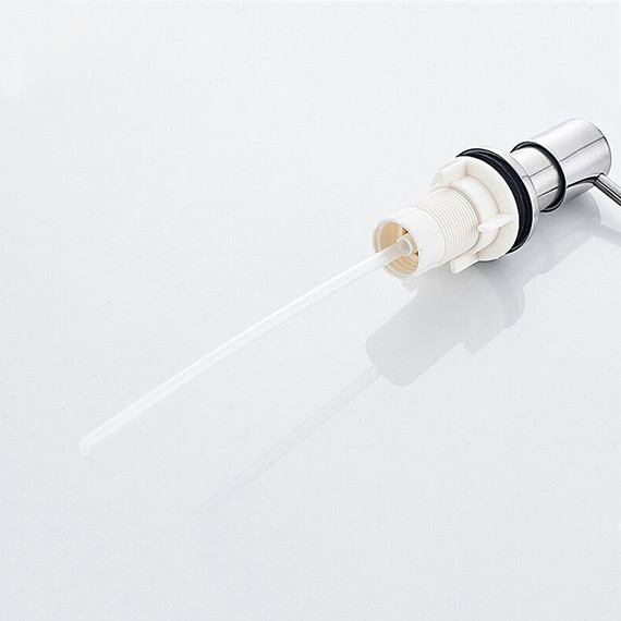 Дозатор для жидкого мыла Ledeme L405-1, цвет сатин - фото 4