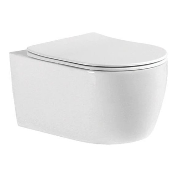 Инсталляция с подвесным унитазом комплект: Grohe Rapid SL 38772001+38732GN0 с подвесным безободковым унитазом Aquatek Европа AQ1106-00 сиденье микролифт, крепление, кнопка смыва золото матовое, Цвет производителя: золото матовое - фото 3