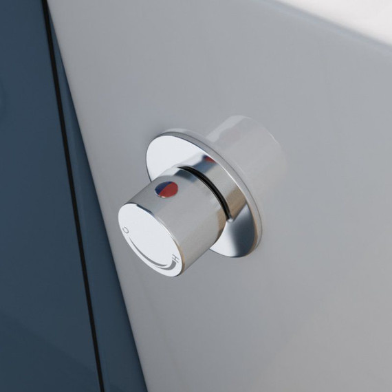 Инсталляция с подвесным унитазом комплект: Grohe Rapid SL 38772001+38732A00 с подвесным безободковым унитазом-биде BelBagno Due BB3103CHR-BS/SC сиденье микролифт, крепление, кнопка смыва графит глянцевый, Цвет производителя: графит глянцевый - фото 18