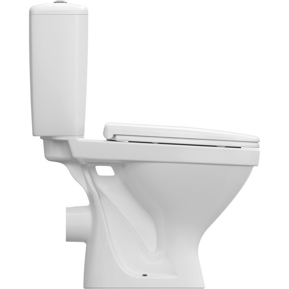 Унитаз компакт Cersanit TRENTO KO-TR011-3/6-PL-w с крышкой микролифт - фото 8