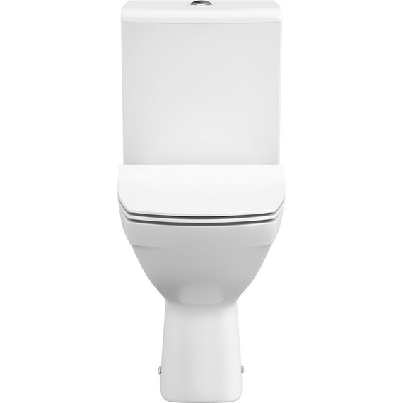 Унитаз-компакт Cersanit Carina СLEAN ON 011 3/5 с крышкой микролифт - фото 5