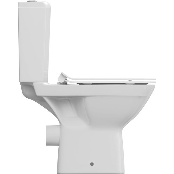 Унитаз-компакт Cersanit Carina СLEAN ON 011 3/5 с крышкой микролифт - фото 8