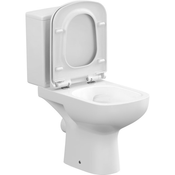 Унитаз-компакт безободковый Cersanit Colour KO-COL011-3/5-COn-DL с крышкой микролифт - фото 6