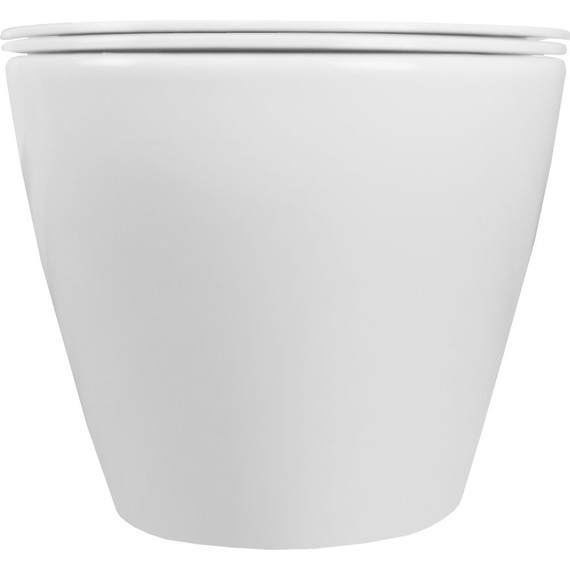 Инсталляция с подвесным унитазом комплект: Grohe Rapid SL 38772001 с подвесным безободковым унитазом Azario Grado AZ-0046 сиденье микролифт, крепление, кнопка смыва хром + набор для гигиенического душа Haiba HB5511 - фото 9