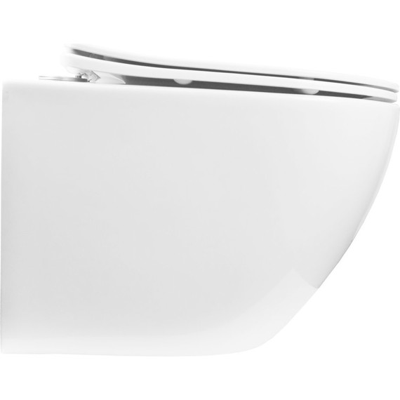 Инсталляция с подвесным унитазом комплект: Grohe Rapid SL 38772001+38732A00 с подвесным безободковым унитазом Azario Grado AZ-0046 SP сиденье микролифт, крепление, кнопка смыва графит, Цвет производителя: графит - фото 12