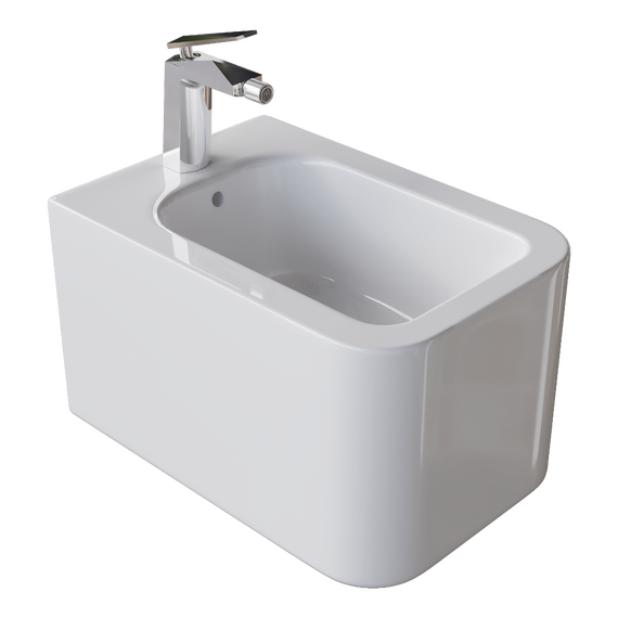 Биде подвесное Boheme Mane 970-BDT-W - фото 