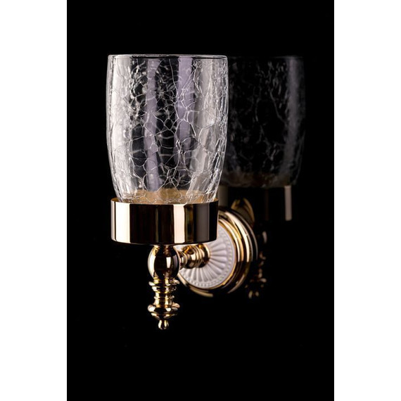 Стакан для зубных щеток Boheme Palazzo 10104, золото - фото 2