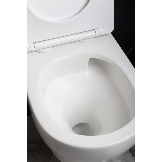 Унитаз-биде подвесной Boheme Fiore 978-SET-2-MW с крышкой микролифт - фото 4