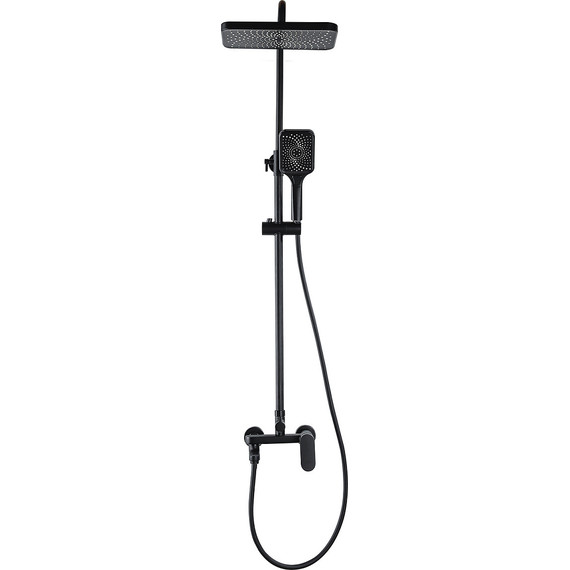 Душевая стойка Azario Arizona AZ-20BS, черный, Цвет производителя: чёрный - фото 3