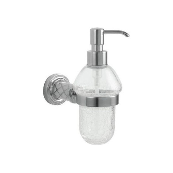 Дозатор для жидкого мыла Boheme Murano Crome 10912-V-CR, chrome - фото 