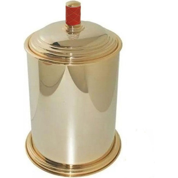 Ведро для мусора Boheme Murano Gold 10907-R-G, золото - фото 