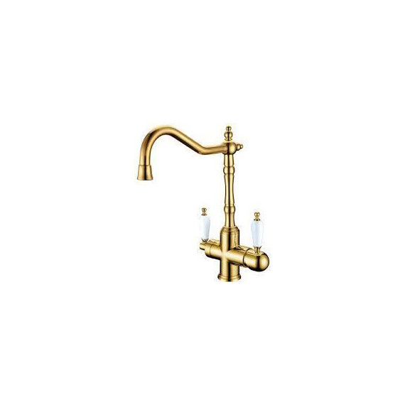 Смеситель для кухни Boheme Tradizionale Oro 112-SW, золото - фото 