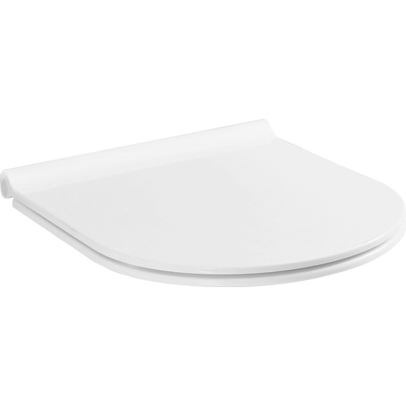 Сиденье с крышкой для унитаза Boheme Bianca микролифт 966-W - фото 