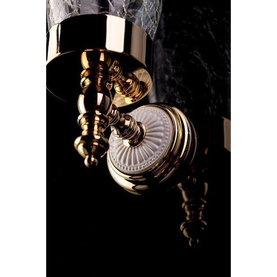 Дозатор для жидкого мыла Boheme Palazzo 10117, золото - фото 3