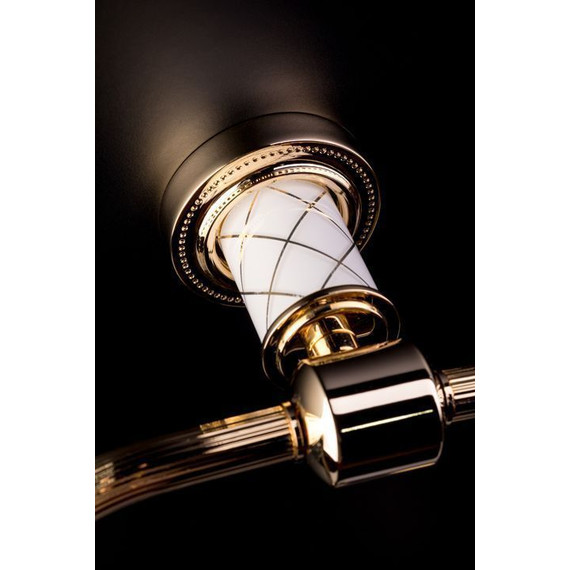 Держатель для туалетной бумаги Boheme Murano Gold 10901-W-G, золото - фото 2